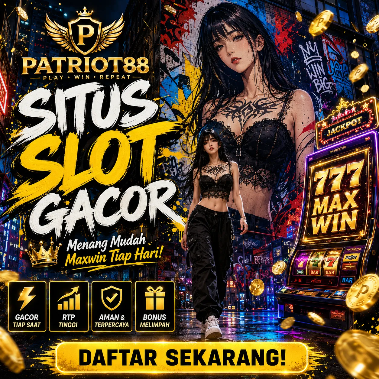 Mahjong Ways PATRIOT88 dengan fitur cascade yang bikin gregetan